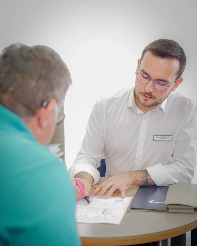 Auswertung eines Hörtests